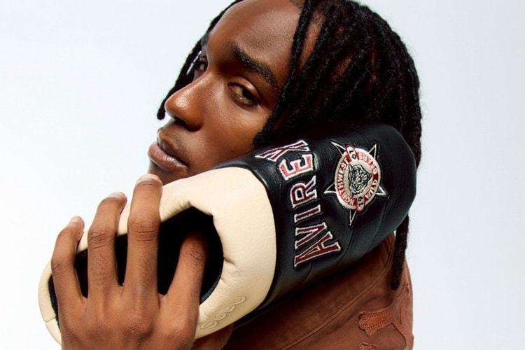 AVIREX and SUBU Channel Collegiate Nostalgia for the "Iconic Varsity" Sandal