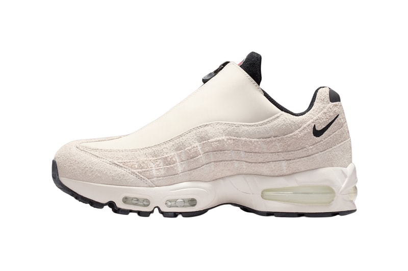 Nike Air Max 95 Zip Phantom Light Crimson Smoke Grey Black IM0695-002 Official Images