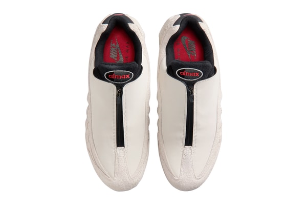Nike Air Max 95 Zip Phantom Light Crimson Smoke Grey Black IM0695-002 Official Images