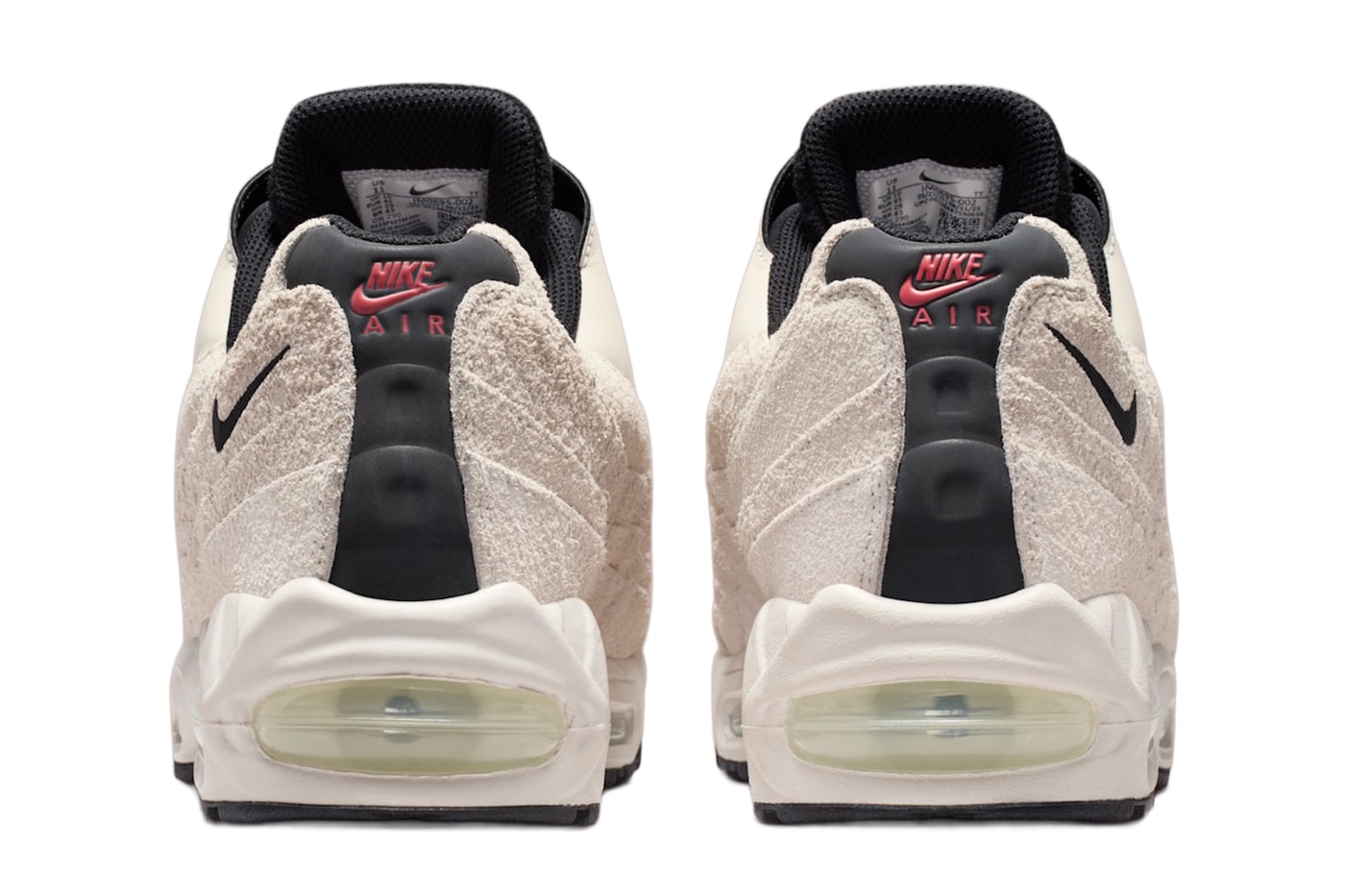 Nike Air Max 95 Zip Phantom Light Crimson Smoke Grey Black IM0695-002 Official Images