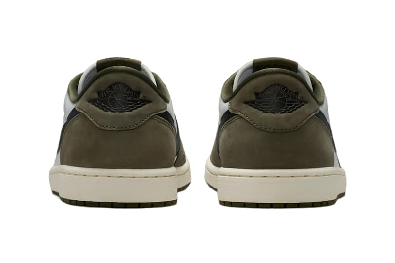 Air Jordan 1 Low OG Medium Olive Black Summit White Sail HQ6998-200 Release Info