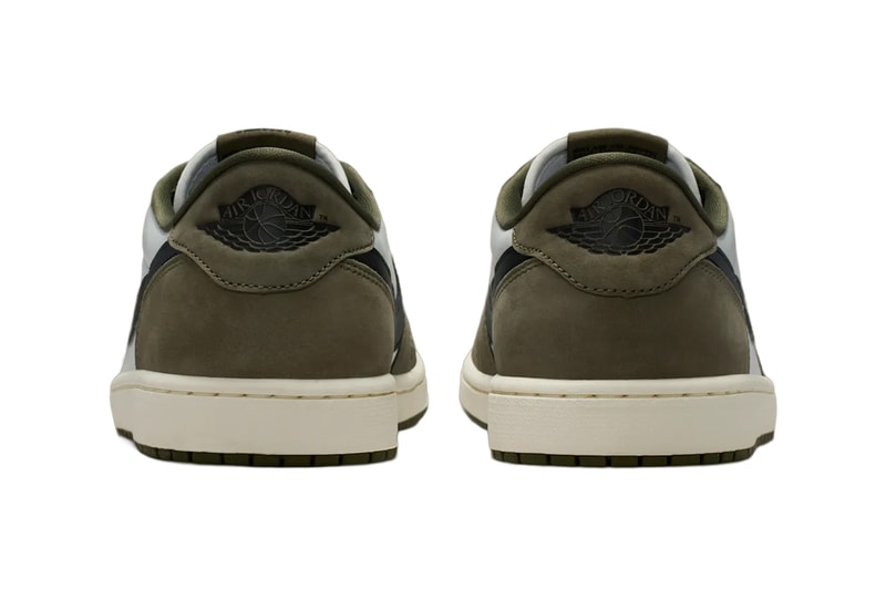 Air Jordan 1 Low OG Medium Olive Black Summit White Sail HQ6998-200 Release Info
