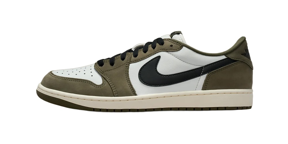 Jordan Brand Officially Unveils the Air Jordan 1 Low OG “Medium Olive”