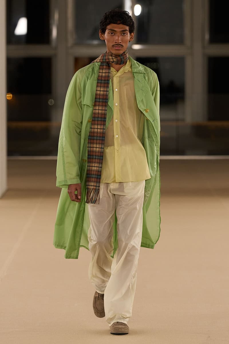 AURALEE Fall/Winter 2026 Paris Fashion Week Runway Collection ryota iwai minimalism japanese brand