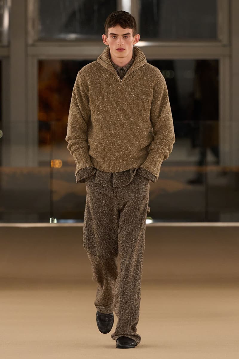 AURALEE Fall/Winter 2026 Paris Fashion Week Runway Collection ryota iwai minimalism japanese brand