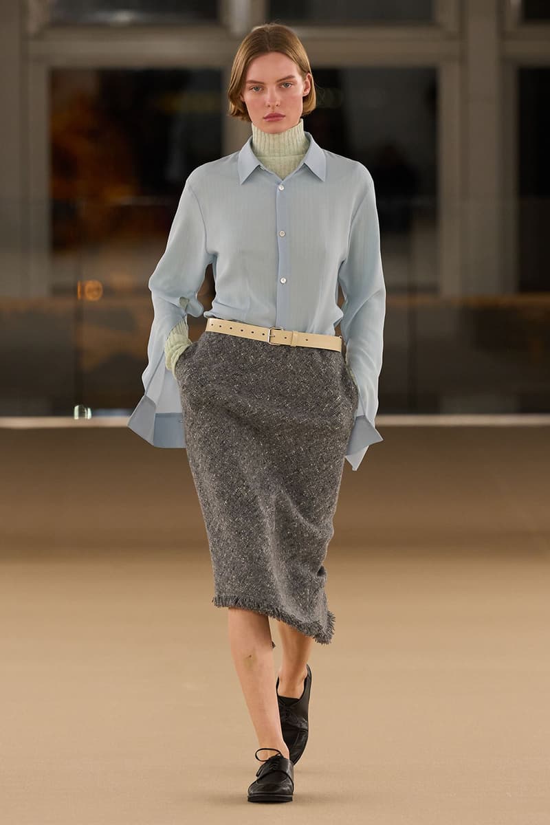 AURALEE Fall/Winter 2026 Paris Fashion Week Runway Collection ryota iwai minimalism japanese brand