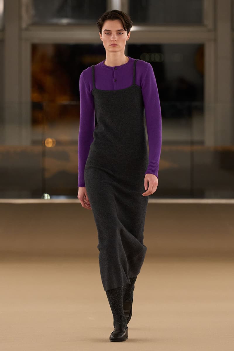 AURALEE Fall/Winter 2026 Paris Fashion Week Runway Collection ryota iwai minimalism japanese brand