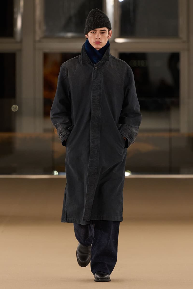 AURALEE Fall/Winter 2026 Paris Fashion Week Runway Collection ryota iwai minimalism japanese brand