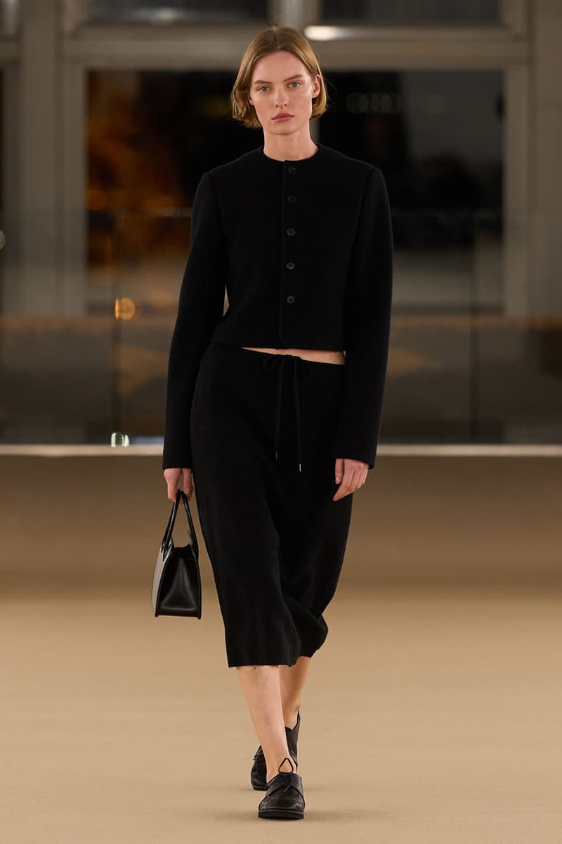 AURALEE Fall/Winter 2026 Paris Fashion Week Runway Collection ryota iwai minimalism japanese brand