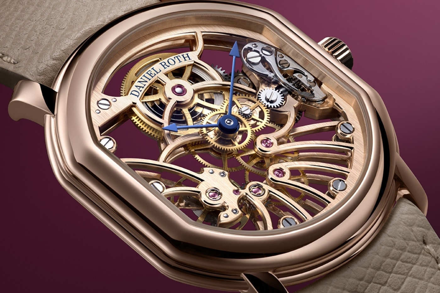 Daniel Roth Extra Plat Rose Gold Skeleton LVMH Watch Week 2026 Info