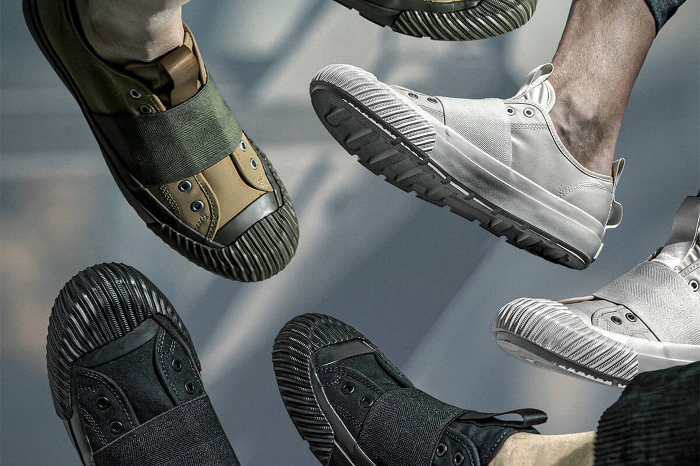 Engineered Garments P.F. Flyers Grounder Slip-On Collaboration Release Info