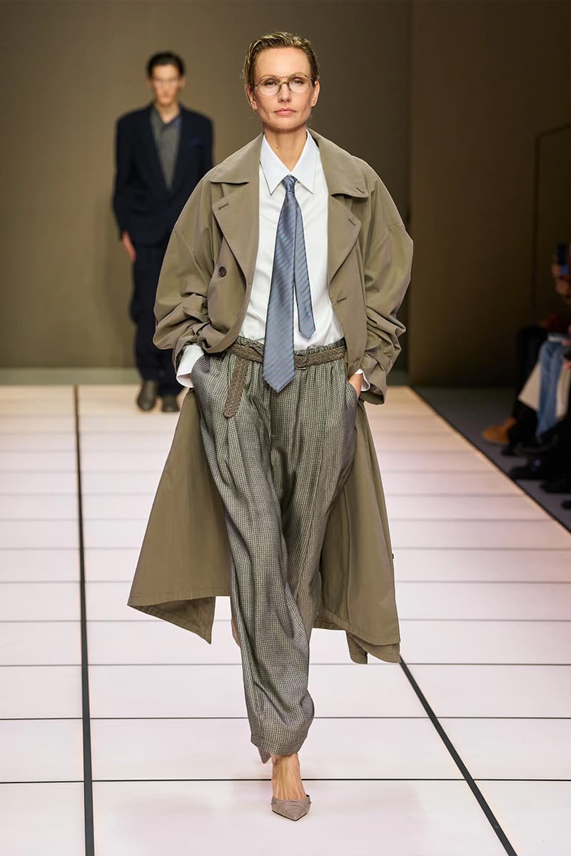 Giorgio Armani Fall/Winter 2026 Menswear Collection Milan Fashion Week Leo Dell’Orco