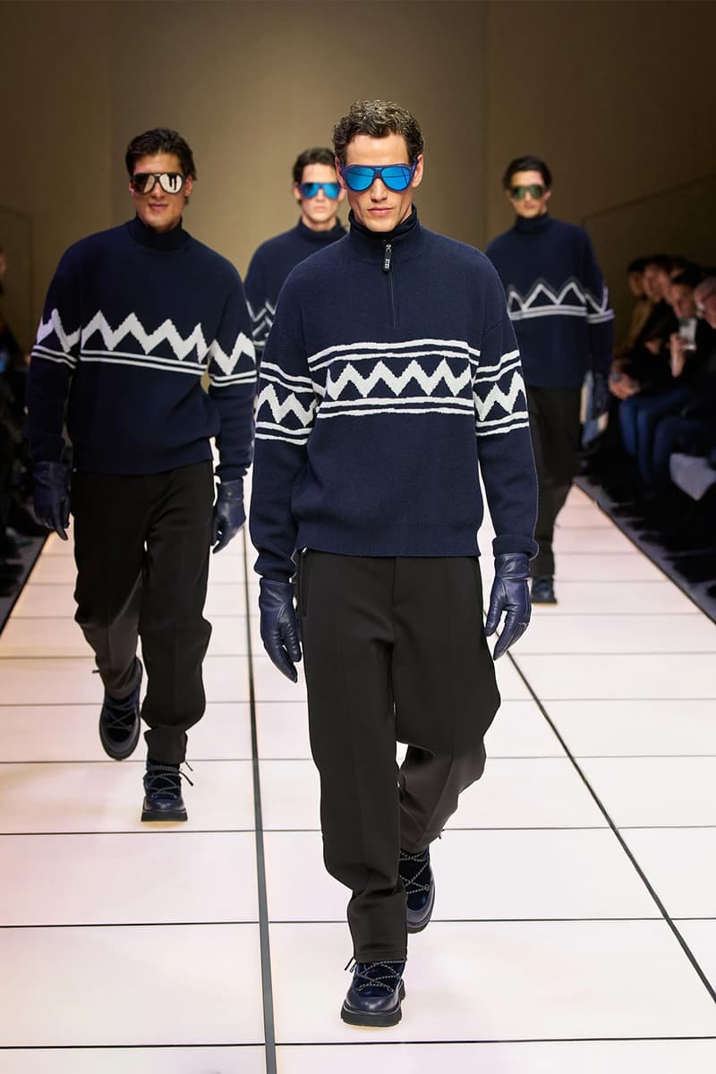 Giorgio Armani Fall/Winter 2026 Menswear Collection Milan Fashion Week Leo Dell’Orco