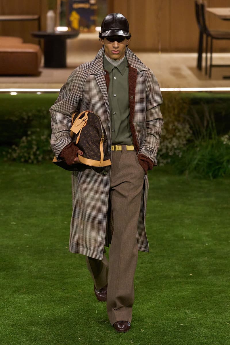 Pharrell Louis Vuitton Fall/Winter 2026 Menswear Paris Fashion Week Runway Collection slippers leather Pharrell's Louis Vuitton FW26 Menswear Collection Reimagines the Architecture of the Inhabited Uniform