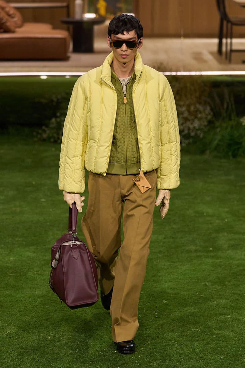 Pharrell Louis Vuitton Fall/Winter 2026 Menswear Paris Fashion Week Runway Collection slippers leather Pharrell's Louis Vuitton FW26 Menswear Collection Reimagines the Architecture of the Inhabited Uniform