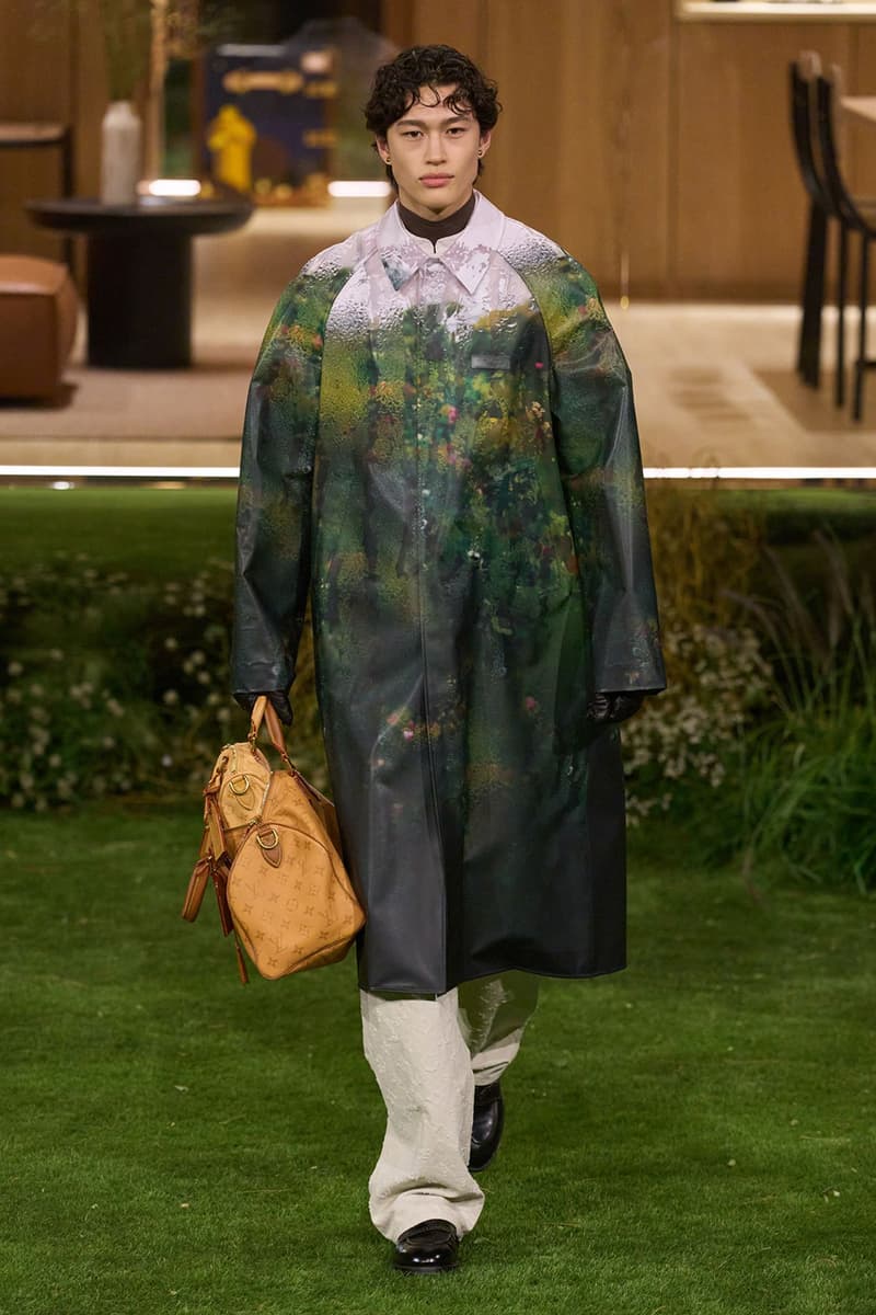 Pharrell Louis Vuitton Fall/Winter 2026 Menswear Paris Fashion Week Runway Collection slippers leather Pharrell's Louis Vuitton FW26 Menswear Collection Reimagines the Architecture of the Inhabited Uniform
