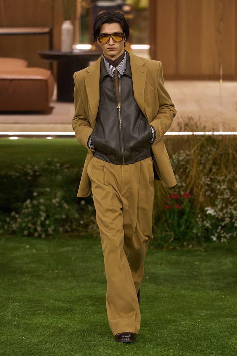 Pharrell Louis Vuitton Fall/Winter 2026 Menswear Paris Fashion Week Runway Collection slippers leather Pharrell's Louis Vuitton FW26 Menswear Collection Reimagines the Architecture of the Inhabited Uniform