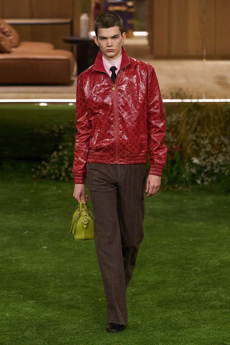 Pharrell Louis Vuitton Fall/Winter 2026 Menswear Paris Fashion Week Runway Collection slippers leather Pharrell's Louis Vuitton FW26 Menswear Collection Reimagines the Architecture of the Inhabited Uniform