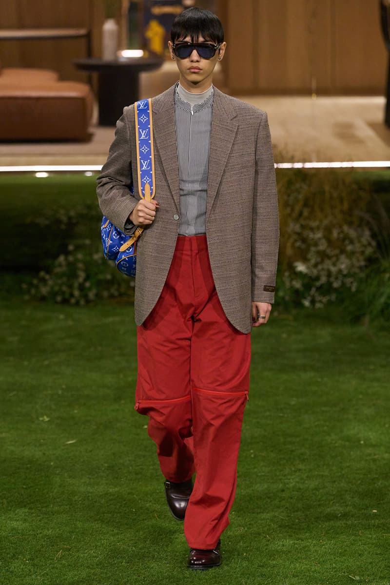 Pharrell Louis Vuitton Fall/Winter 2026 Menswear Paris Fashion Week Runway Collection slippers leather Pharrell's Louis Vuitton FW26 Menswear Collection Reimagines the Architecture of the Inhabited Uniform