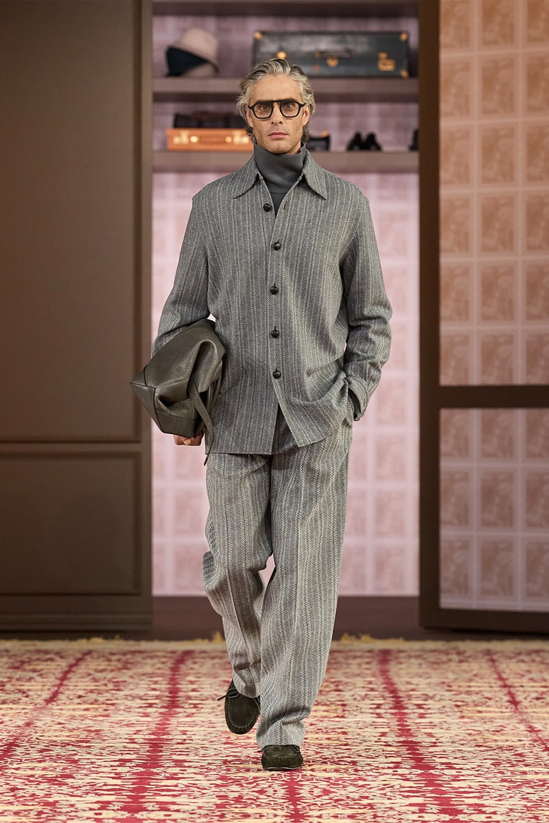 Zegna Fall/Winter 2026 Menswear Collection Milan Fashion Week Alessandro Sartori