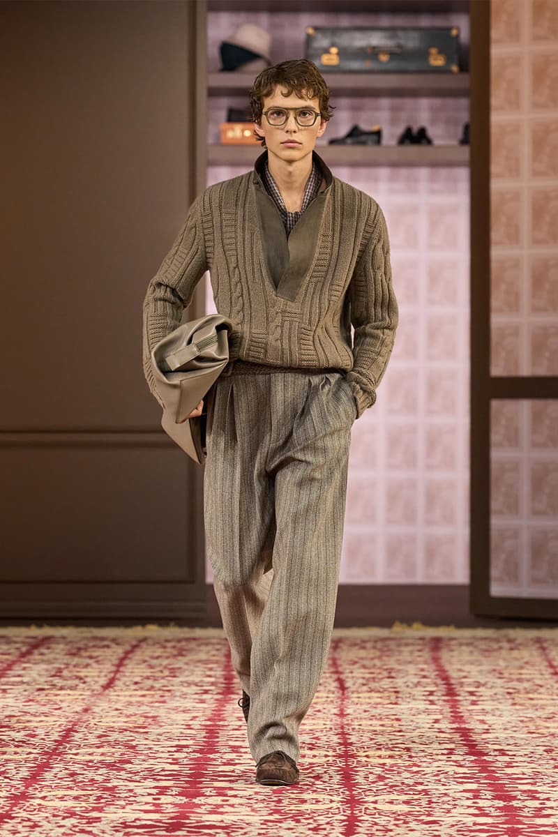 Zegna Fall/Winter 2026 Menswear Collection Milan Fashion Week Alessandro Sartori
