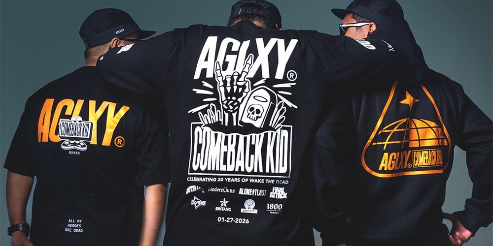 AGLXY Celebrates Comeback Kid’s Legacy With New Capsule Drop
