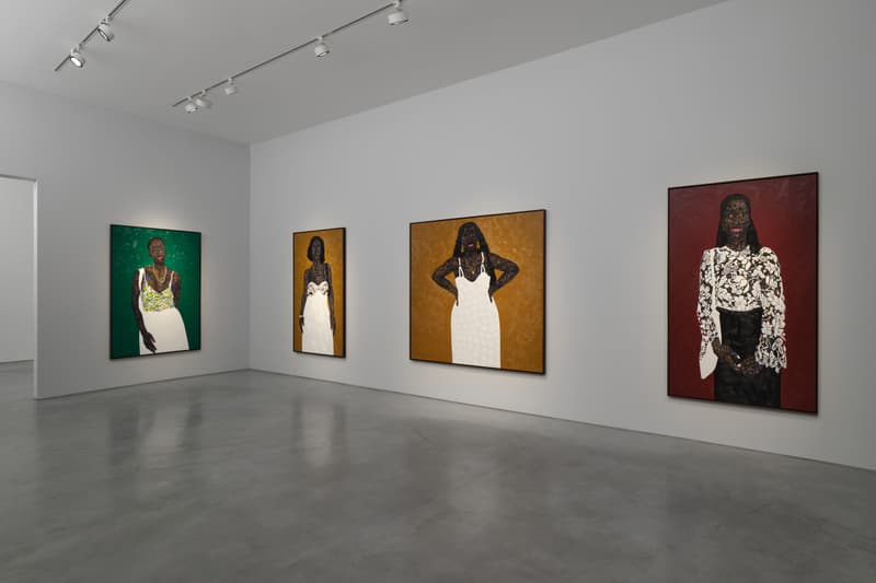 amoako boafo i bring home with me exhibition artworks paintings installations contemporary art