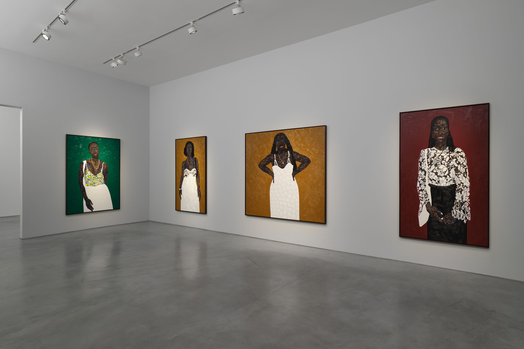 amoako boafo i bring home with me exhibition artworks paintings installations contemporary art