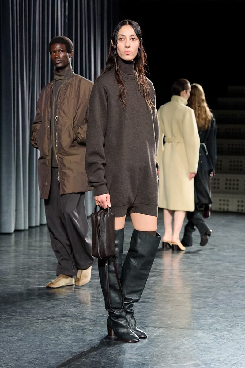 Lemaire Fall/Winter 2026 Paris Fashion Week Runway Collection Lemaire FW26 Is a Theatrical Metamorphosis of Form