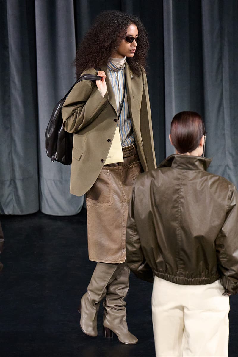 Lemaire Fall/Winter 2026 Paris Fashion Week Runway Collection Lemaire FW26 Is a Theatrical Metamorphosis of Form