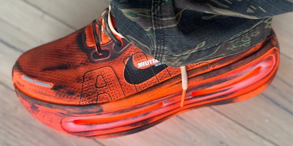 A Sign-up Page Is Opened for Melitta Baumeister’s “Total Orange” Nike Vomero Premium