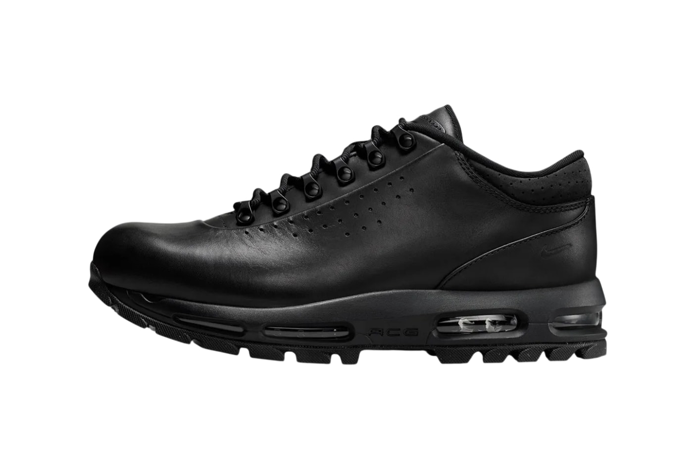 Nike Air Max Goadome Low "Black/Anthracite" IQ0641-001 Official Images