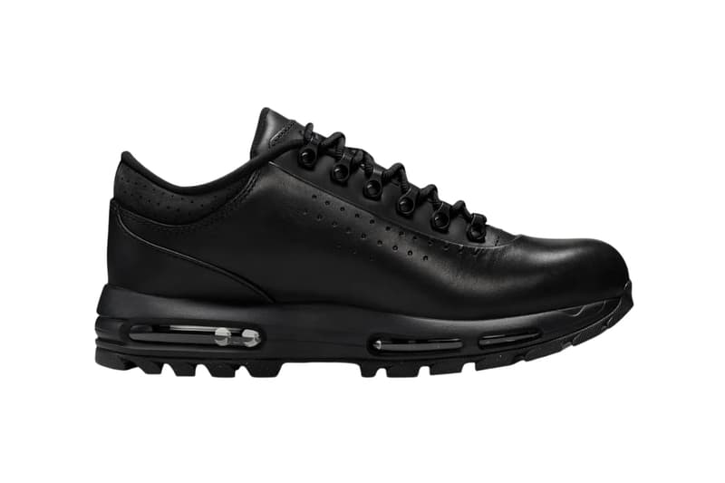 Nike Air Max Goadome Low "Black/Anthracite" IQ0641-001 Official Images