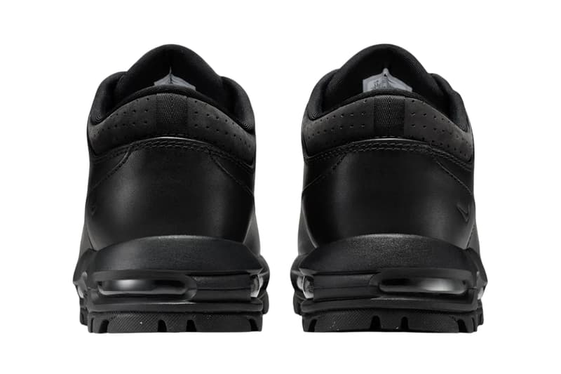 Nike Air Max Goadome Low "Black/Anthracite" IQ0641-001 Official Images
