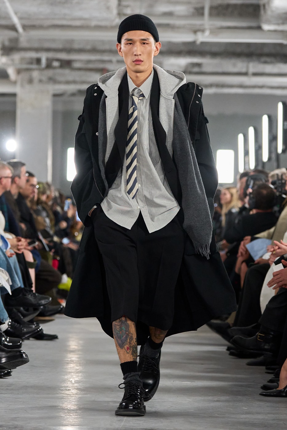 AMI Fall/Winter 2026 Collection Paris Fashion Week Runway Alexandre Mattiussi Champs-Élysées