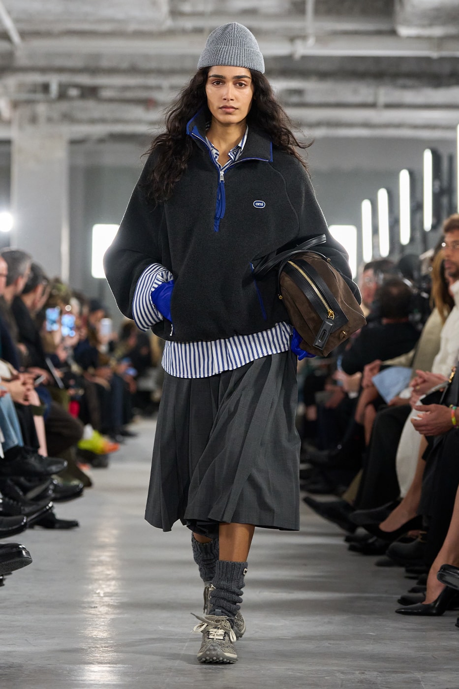 AMI Fall/Winter 2026 Collection Paris Fashion Week Runway Alexandre Mattiussi Champs-Élysées