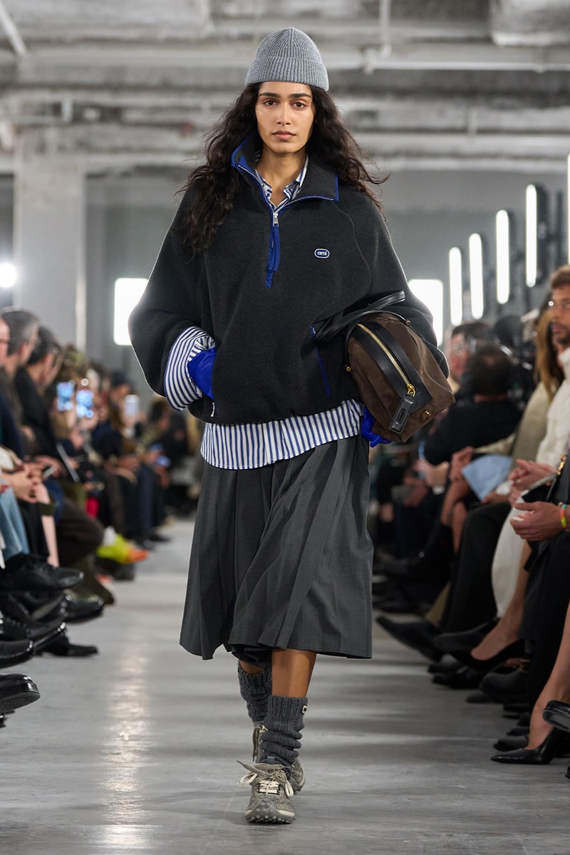 AMI Fall/Winter 2026 Collection Paris Fashion Week Runway Alexandre Mattiussi Champs-Élysées