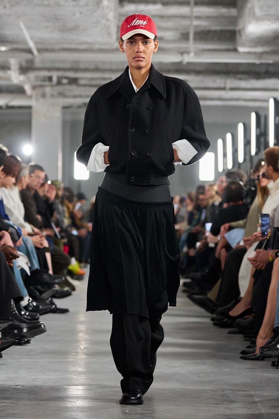 AMI Fall/Winter 2026 Collection Paris Fashion Week Runway Alexandre Mattiussi Champs-Élysées