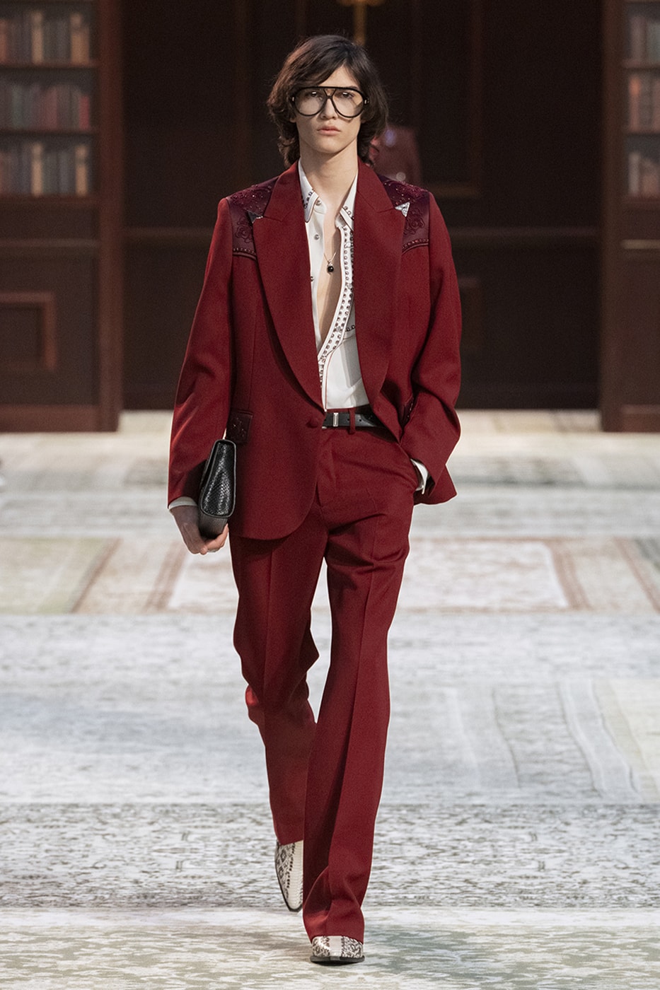 AMIRI Fall/Winter 2026 Menswear Collection Paris Fashion Week Runway Mike Amiri