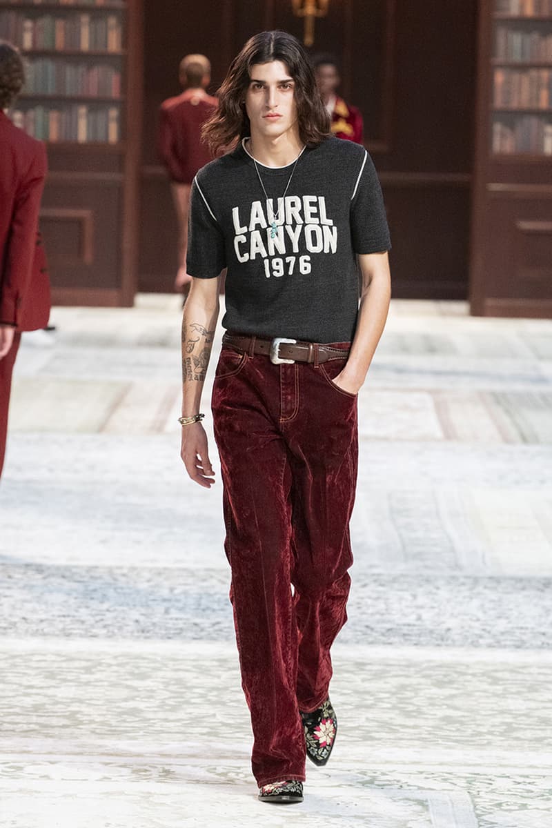 AMIRI Fall/Winter 2026 Menswear Collection Paris Fashion Week Runway Mike Amiri