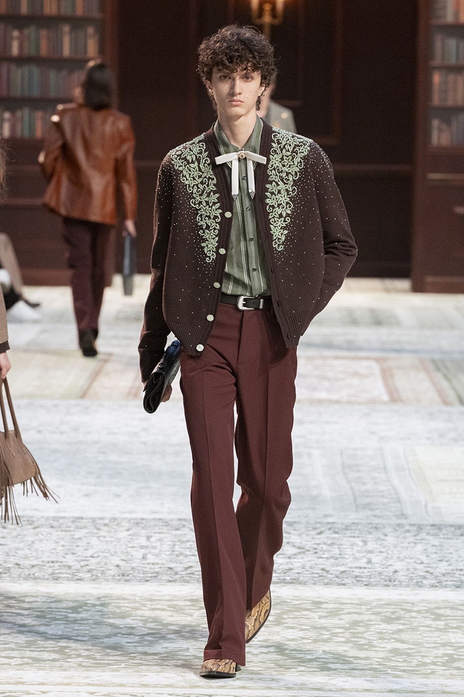 AMIRI Fall/Winter 2026 Menswear Collection Paris Fashion Week Runway Mike Amiri