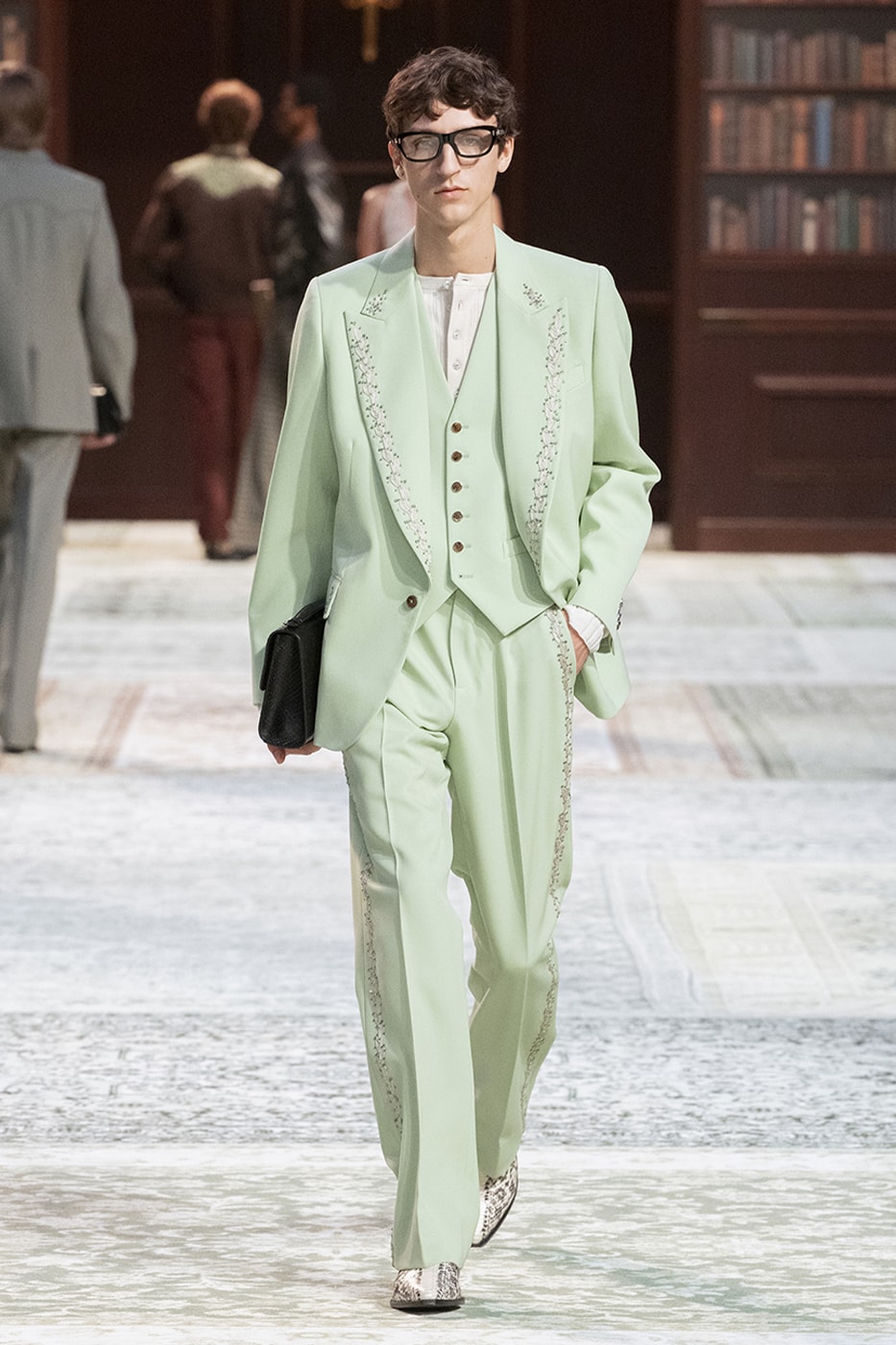 AMIRI Fall/Winter 2026 Menswear Collection Paris Fashion Week Runway Mike Amiri