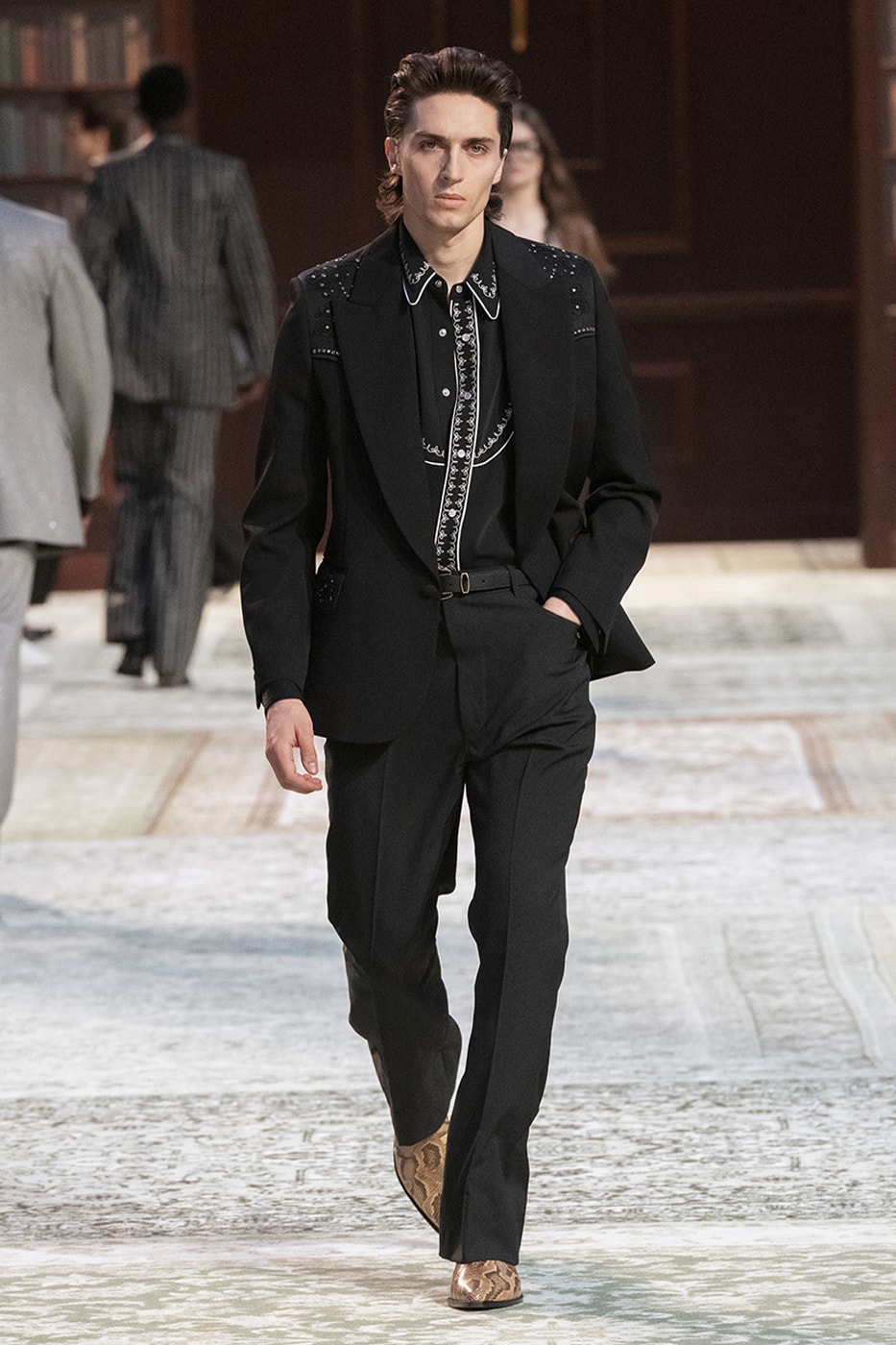AMIRI Fall/Winter 2026 Menswear Collection Paris Fashion Week Runway Mike Amiri