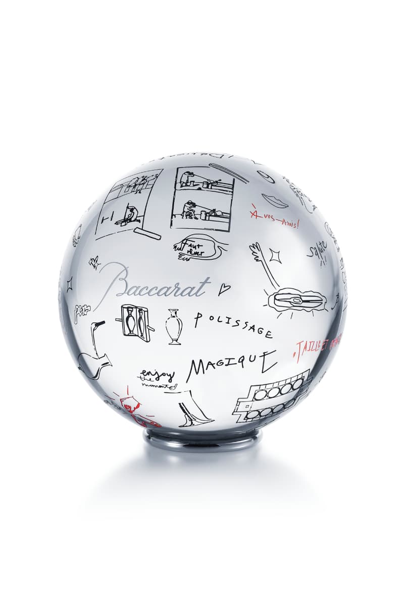 Baccarat Harry Nuriev Collection Zénith chandelier Harcourt Glass Sirius crystal ball Info