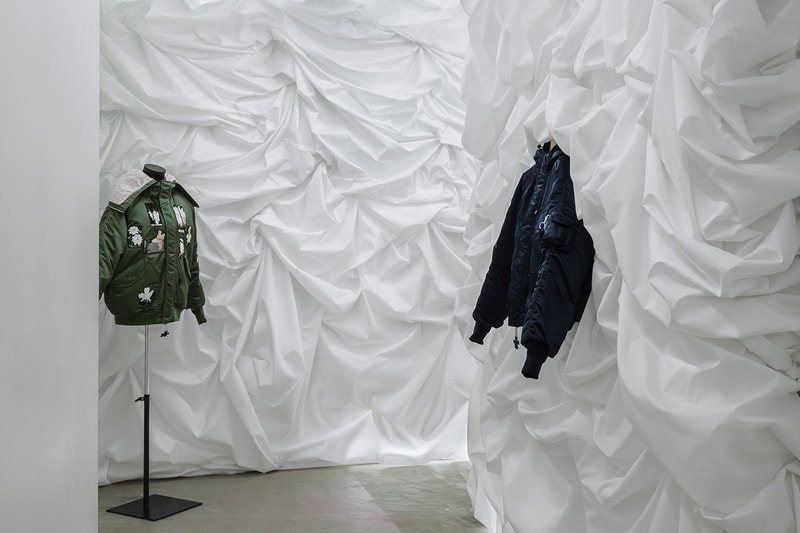 Cecilie Bahnsen Celebrates Alpha Industries Collab With DSM Paris Exhibit