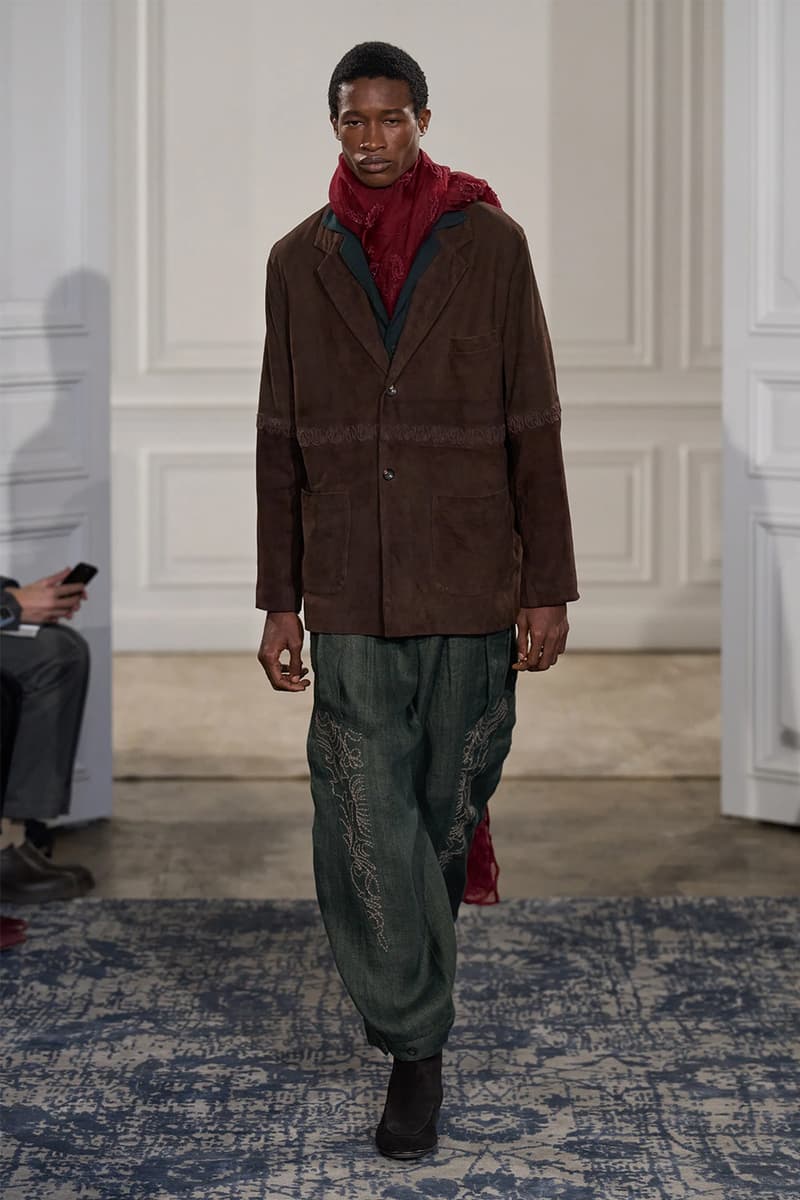 Kartik Research Fall Winter 2026 Menswear Collection Paris Fashion Week Runway