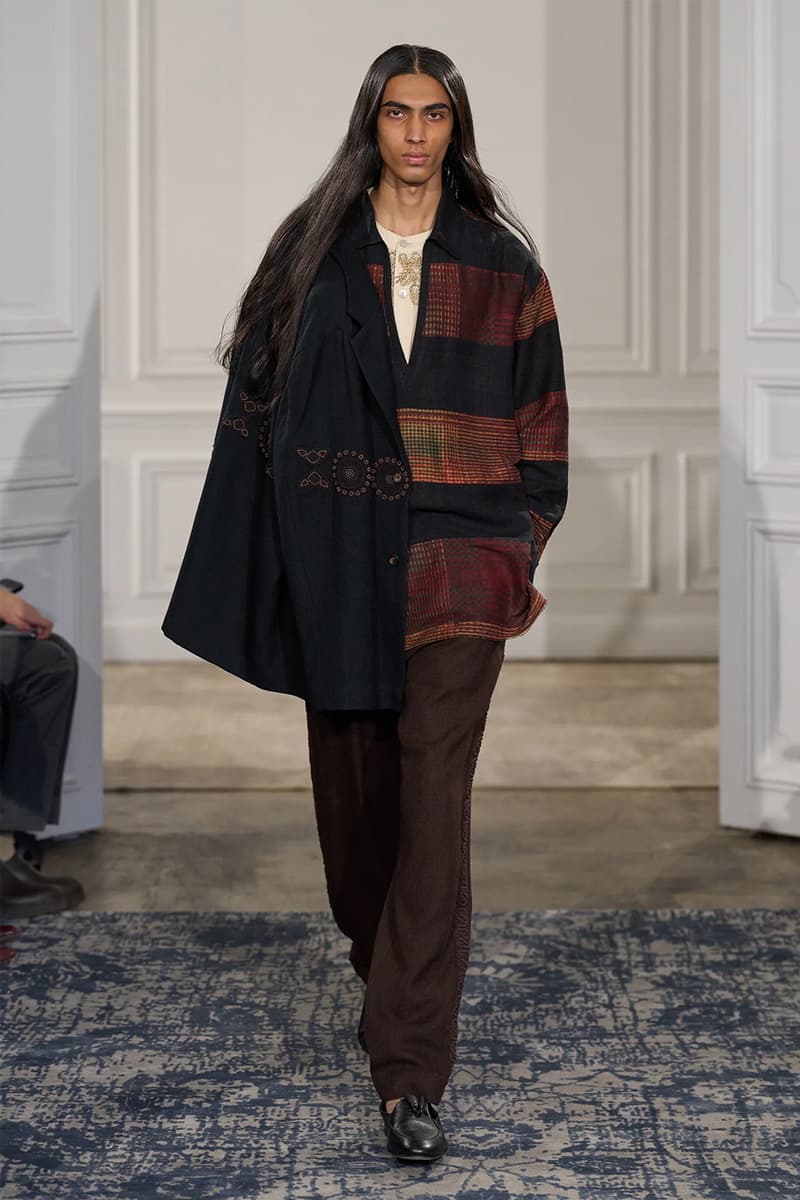 Kartik Research Fall Winter 2026 Menswear Collection Paris Fashion Week Runway