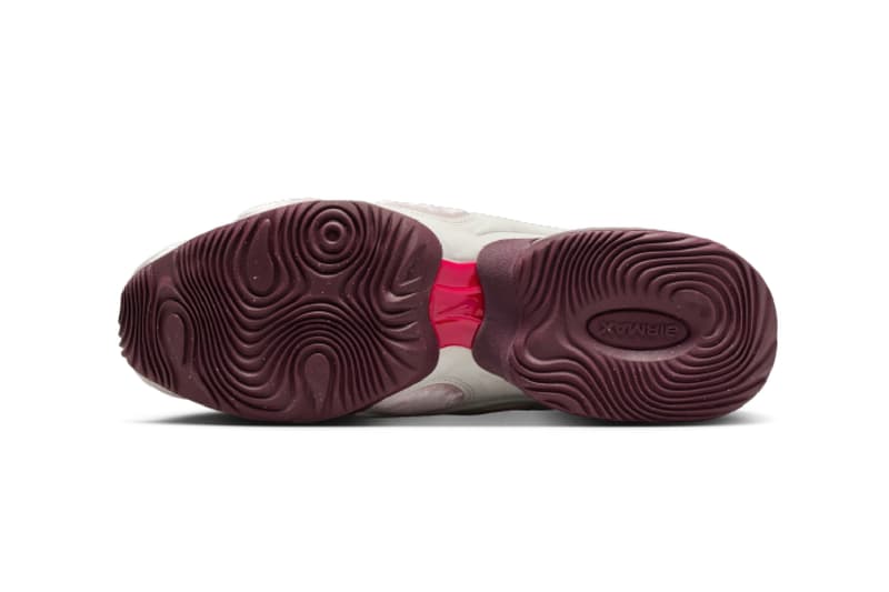 Nike Air Max Muse Valentine’s Day Sandstone Pink Bright Burgundy Red Sail-Peony Red IQ1152-666 Official Images