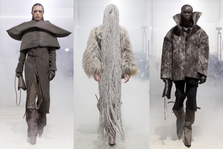 Rick Owens FW26 Blends Industrial Armor With Sharp Parody