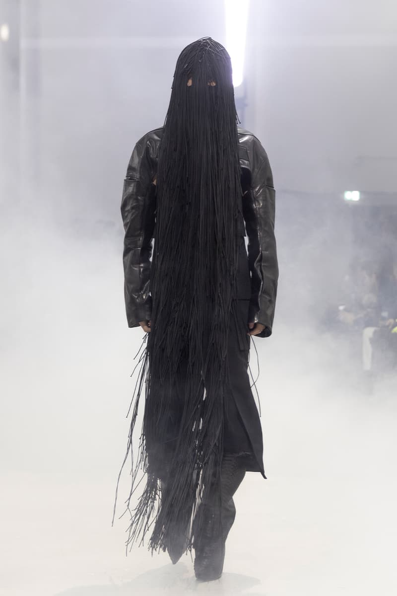 Rick Owens Fall/Winter 2026 Paris Fashion Week Runway Collection fw26 